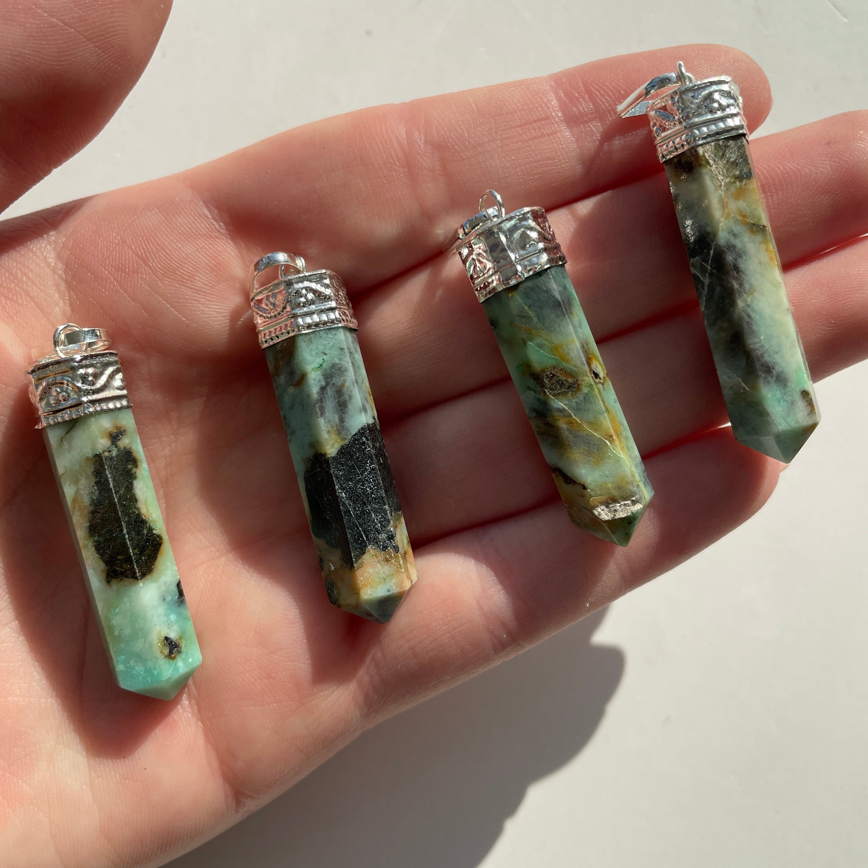 Chrysocolla - Cap Point Pendant Chrysocolla - Cap Point Pendant